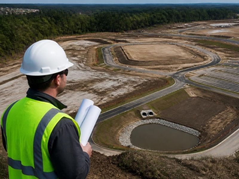 See how design engineering coordinates grading, drainage, utilities, access, and site constraints for smarter commercial development in Colorado Springs.