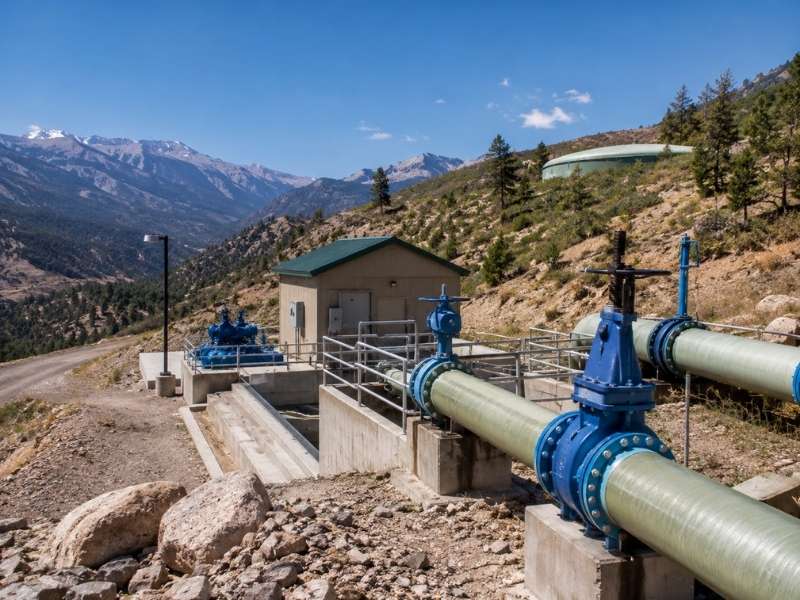 Pipeline engineering for high elevation water pressure zones in Colorado Springs